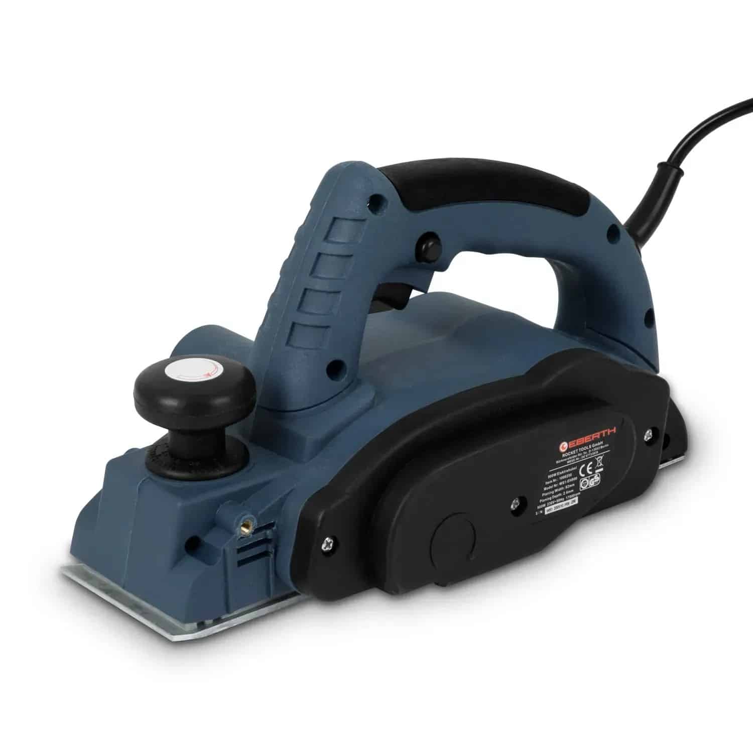 EBERTH Elektrohobel für Holz mit 900W und 2